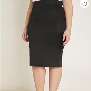 Eloquii Neoprene Pencil Skirt